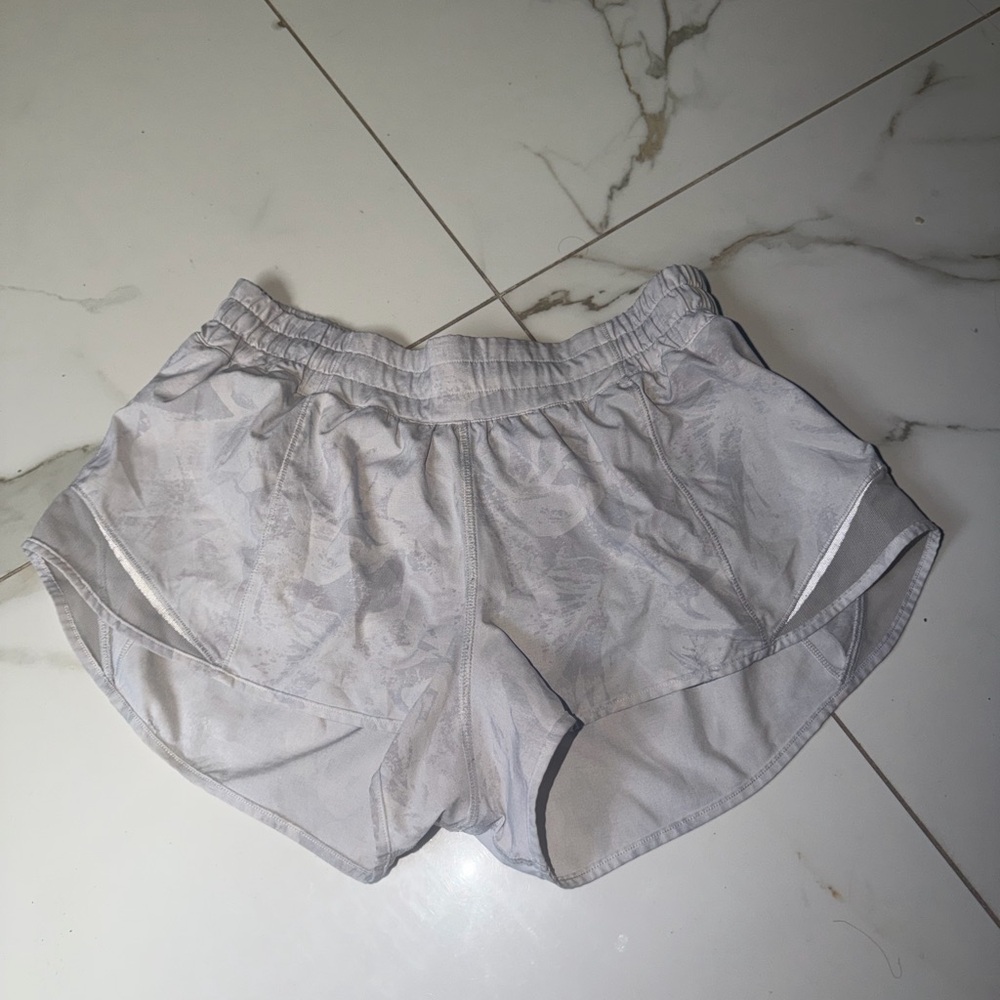 lululemon athletica White Women's Running Shorts - Picture 6 of 9